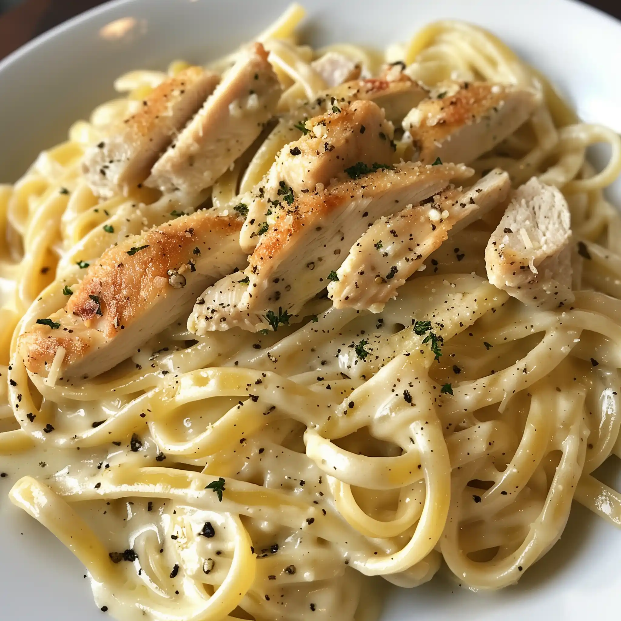 Gregory's Original Chicken Fettuccine Alfredo